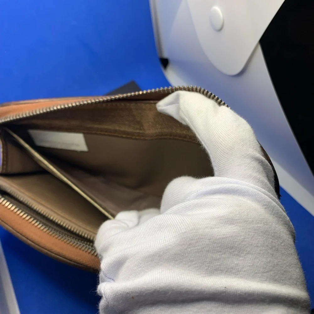 BOTTEGA‎ VENETA Nappa Intrecciato continental Zip Around Wallet